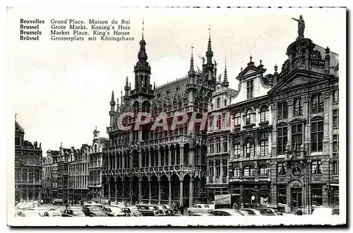 Cartes postales Bruxelles Grand Place Maison du roi
