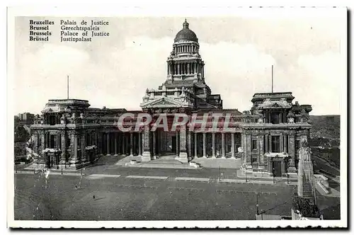 Cartes postales Bruxelles Palais De Justice