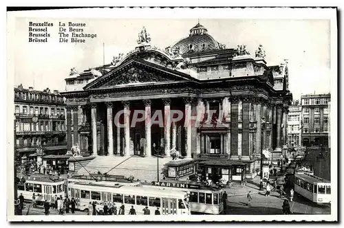 Cartes postales Bruxelles La Bourse