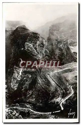 Cartes postales moderne Gorges Du Verdon Le Grand Canon Vu Du Village De Rougon