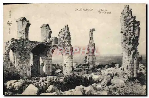 Cartes postales Montfaucon L&#39Eglise