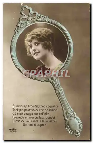 Cartes postales Fantaisie Femme