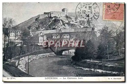 Cartes postales Lourdes Le Chateau Fort