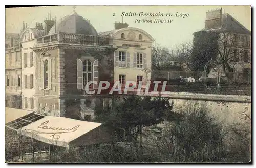 Cartes postales Saint Germain En Laye Pavillon Henri IV