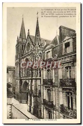 Cartes postales Vannes La Cathedrale