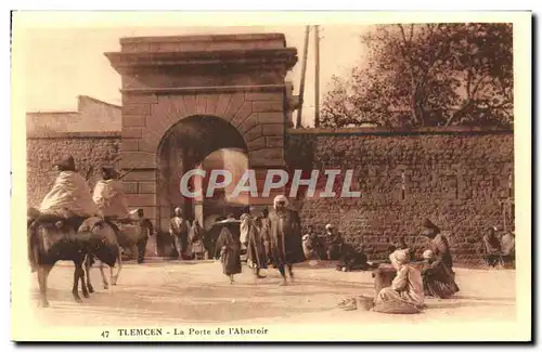 Cartes postales Tlemcen La Porte De I&#39Abattoir