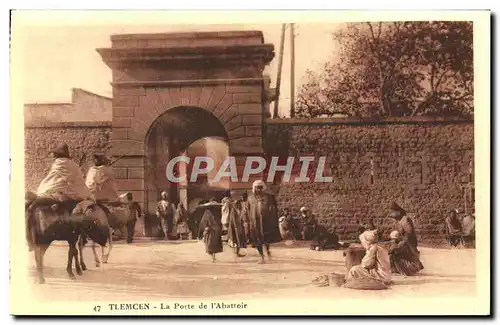 Cartes postales Tlemcen La Porte De I'Abattoir