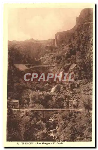Cartes postales Tlemcen Les Gorges D&#39El Ourit