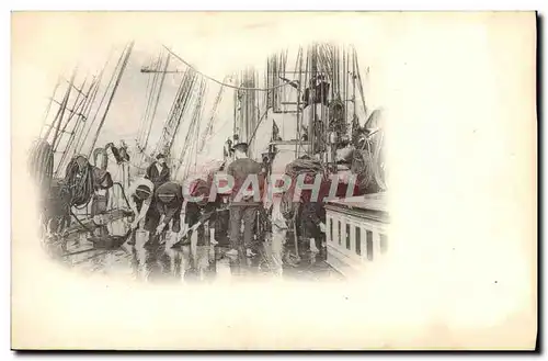 Cartes postales Bateau Guerre Marins