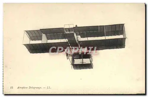 Cartes postales Avion Aviation Aeroplane Delagrange