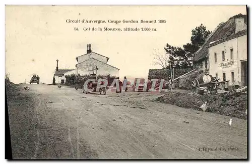 Ansichtskarte AK Automobile Ansichtskarte AK Automobile Coupe Gordon Bennett 5 juillet 1905 Circuit d&#39Auvergne Col de la Mo