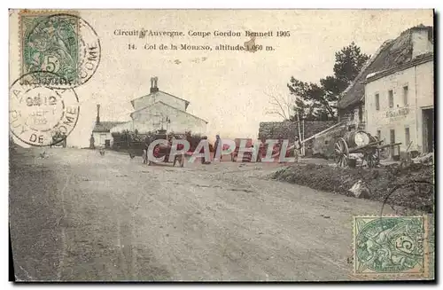 Ansichtskarte AK Automobile Ansichtskarte AK Automobile Coupe Gordon Bennett 5 juillet 1905 Circuit d&#39Auvergne Col de la Mo