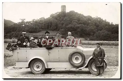 CARTE PHOTO Automobile Autobus