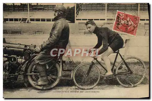 Cartes postales Meto Velo Cycle Vandentuylt entraine par Ceurremans