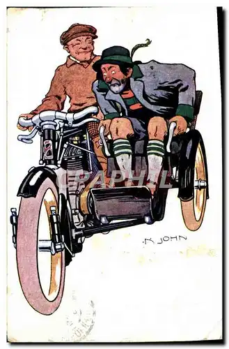 Cartes postales Moto