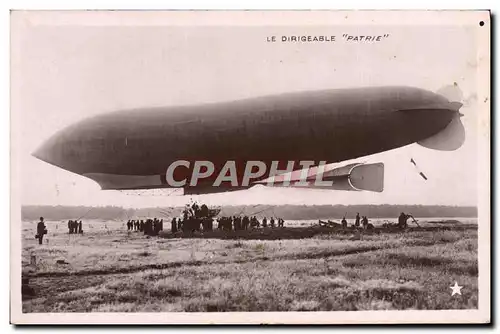 Ansichtskarte AK Aviation Dirigeable Patrie Zeppelin