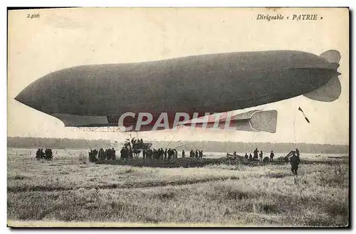 Ansichtskarte AK Aviation Dirigeable Patrie Zeppelin