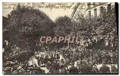 Ansichtskarte AK Bateau Guerre Funerailles des victimes du Liberte les Prolonges