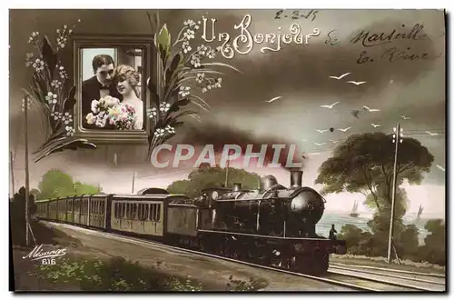 Cartes postales Train