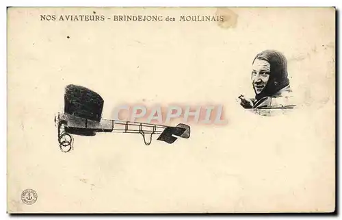 Cartes postales Aviation Avion Brindejonc des Moulinais