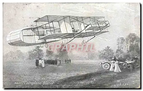 Ansichtskarte AK Aviation Avion Aeroplane Bleriot