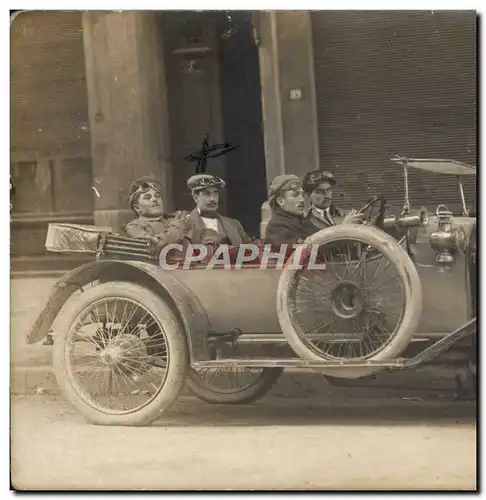 CARTE PHOTO Automobile Lyon
