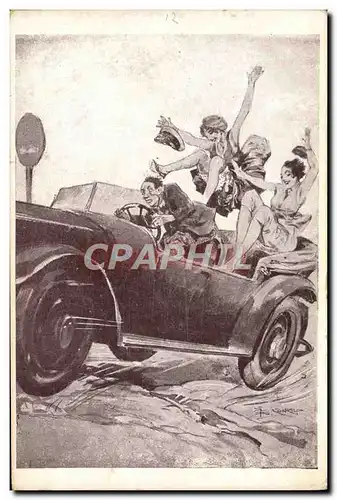 Cartes postales Automobile Incidents de la route Le Cassis