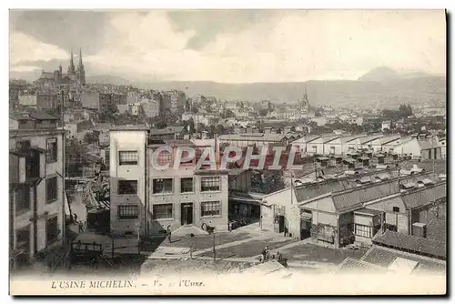 Cartes postales Automobile Usine Michelin Clermont Ferrand Vue de l&#39usine