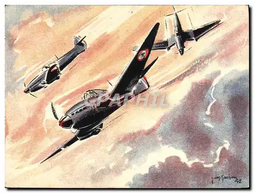 Cartes postales moderne Avion Aviation Loire Nieuport 40 Bombardement en pique et attaque