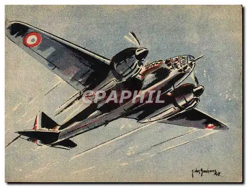 Cartes postales moderne Avion Aviation Amiot 354 Bombardement