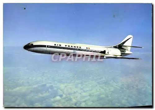 Moderne Karte Avion Aviation Caravelle d&#39Air France