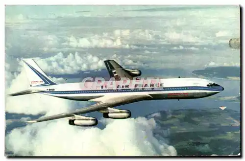 Moderne Karte Avion Aviation Boeing 707 Intercontinental