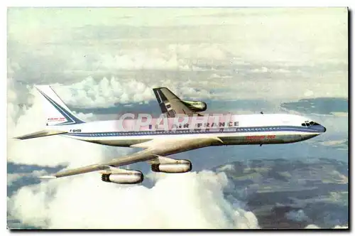 Moderne Karte Avion Aviation Boeing 707 Intercontinental