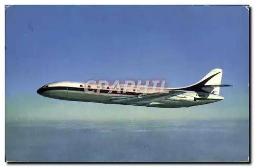 Moderne Karte Avion Aviation Caravelle Air France