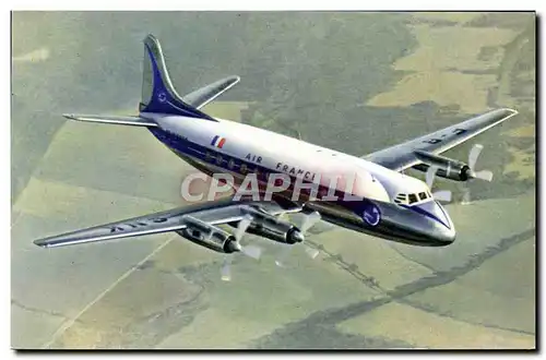 Moderne Karte Avion Aviation Air France Lockeed Super G Constellation