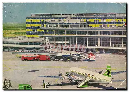 Cartes postales moderne Avion Aviation Aeroport de Paris Orly Aire de stationnement