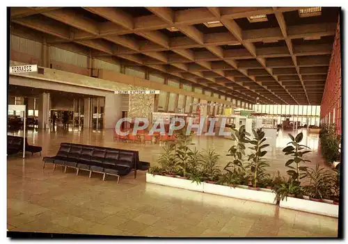 Moderne Karte Avion Aviation Aeroport de Marseille Marignane Interieur de l&#39aerogare