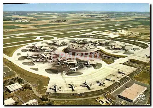 Cartes postales moderne Avion Aviation Roissy en France Vue generale de l&#39aeroport Charles de Gaulle