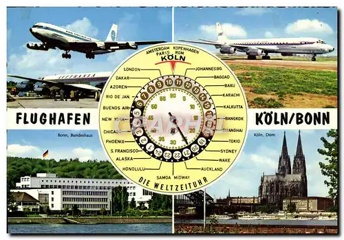Cartes postales moderne Avion Aviation Flughafen Koln Bonn