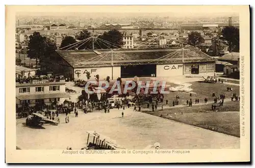 Ansichtskarte AK Avion Aviation Le Bourget Base de la compagnie aerienne francaise