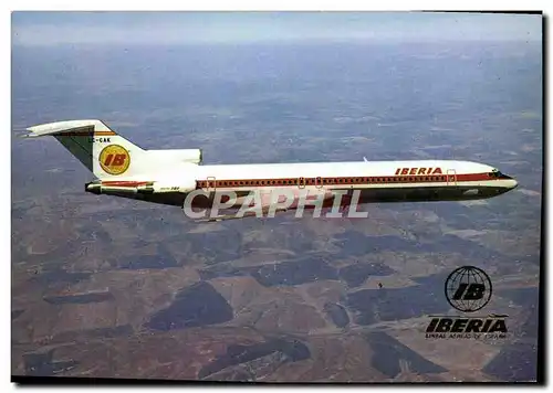 Moderne Karte Avion Aviation Boeing 727 256 Iberia