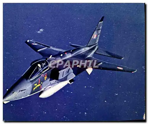 Cartes postales moderne Avion Aviation Base aerienne 136 de Toul Rosieres Jaguar de la 11em escadre de chasse