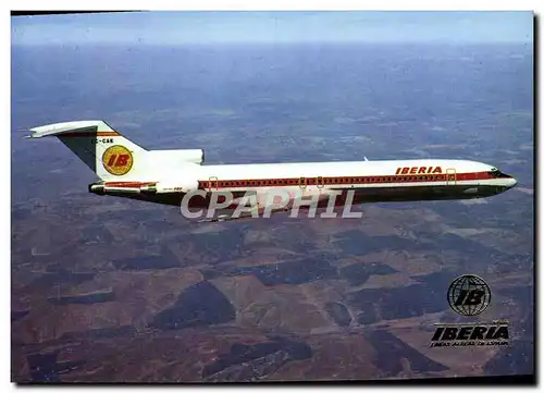 Moderne Karte Avion Aviation Boeing 727 256 Iberia