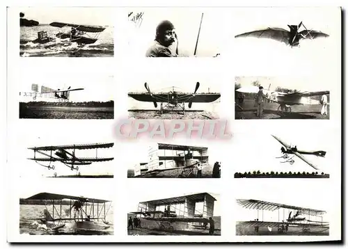 Moderne Karte Avion Aviation Precurseurs