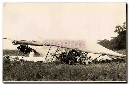 CARTE PHOTO Avion Aviation