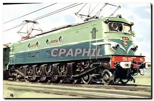 Cartes postales moderne Train Locomotive Electrique 2D2 9100 SNCF