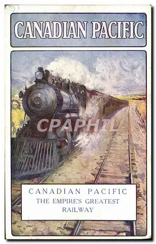 Cartes postales Train Canadian Pacific