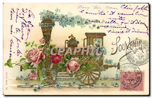 Cartes postales Train