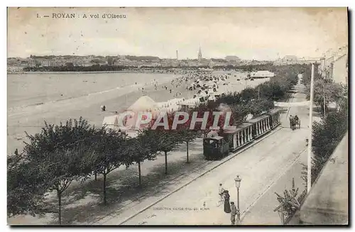 Cartes postales Tramway Rouen a vol d&#39oiseau