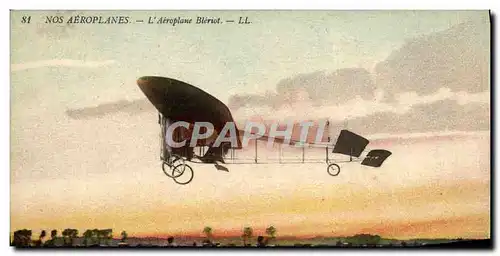 Ansichtskarte AK Avion Aviation Aeroplane Bleriot